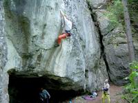 Brenflucht 9- am Stifterfels im Laabertal, sdl. Frankenjura