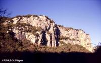 Buoux, die Falaise de Aigebrun