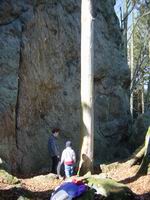 Die Ostseite des Torfels