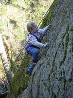 Leila im Grottenolm, 3-, am Torfels